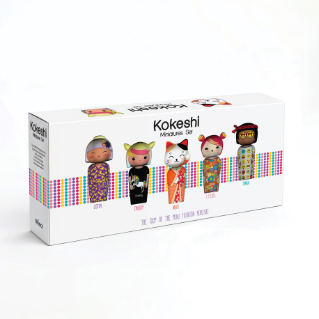KOKEISHI Schachtel mit 5 Miniaturen von Jeremy Scott - Eau de